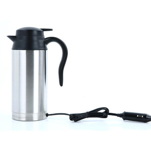 Stainless Steel Car Electric Kettle 750ml 12 24V Automotive Steam Generator Heating <b>Water</b> <b>Dispenser</b> For Vehicle Use - Product Image 2