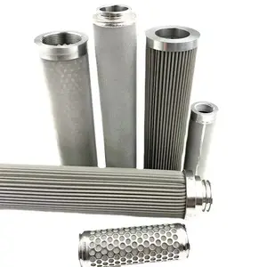 High Filter Valum Stainless Steel Wire Mesh Fuel Water Separator Filter Fold Filter Element
