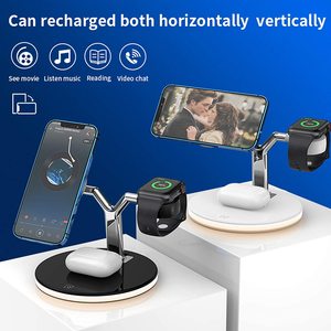 Produits tendances 2026, nouveautés, chargeur sans fil intelligent <span class=keywords><strong>3</strong></span> en 1, station de charge sans fil, station de charge rapide sans fil - Product Image 5