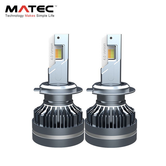 NEW Power 80W 8000LM LED Adjustable Headlight 3000K 4300K 6000K Tri Color H7/H11/H4/9005/9012 12V Canbus Compatible Universal