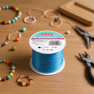 Fil élastique Ilan 0,5 mm 15 m pour la fabrication de bijoux et de perles - Product Image 2