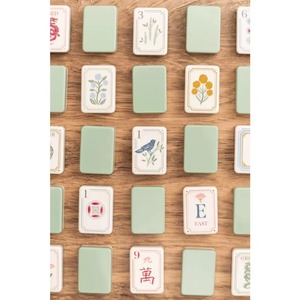 Nuevo Juego de Fichas Verdes de 3 Capas 2026 de la Fábrica Mahjong, Fichas de Mahjong Americanas Personalizadas para Entretenimiento, 1.4*1*0.6 pulgadas - Product Image 6