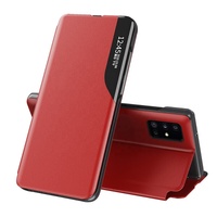 Étui de téléphone en cuir PU à vue dégagée pour Samsung Galaxy S23 S22U S22PLUS S22 A14 A73 A53 A24 A54 A34 F14 M54 M14 Couverture de téléphone portable
