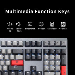 Clavier de jeu sans fil HengYu à trois modes silencieux, mécanique, rétroéclairé RVB, pleine taille, USB Type-C, hot-swap, nouveau statut, axe Kailh - Product Image 5