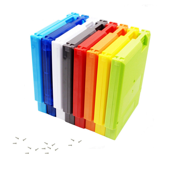 Newest Colo Hard Plastic Case Cartridge Shell Housing Replacement for NES Game Card Adapter 60Pin to 72Pin Converter Card