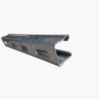 Perfiles de Acero Galvanizado en Forma de C - Técnica de Doblado en Frío, Corte/Soldadura/Doblado, Grado Q235B para Construcción de Edificios