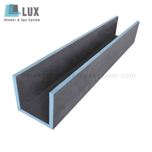 Panneau <span class=keywords><strong>de</strong></span> support en polystyrène en forme <span class=keywords><strong>de</strong></span> L, panneau d'angle préfabriqué pour le revêtement des tuyaux et des murs, imperméable - Product Image 5