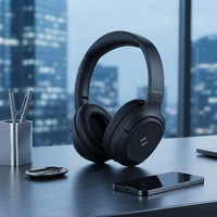 Auriculares Havit H620BT PRO ANC OEM con cancelación activa de ruido, auriculares inalámbricos BT, auriculares ANC TWS con diadema.