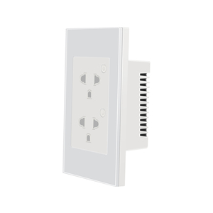 Prise murale WiFi avec contrôle à distance via l'application Tuya Smart, compatible avec les prises EU et US, 16A, surveillance de la consommation électrique, commande vocale Alexa - Product Image 1