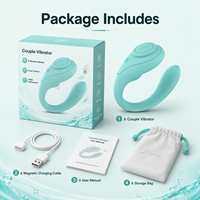 OEM ODM Slip-Vibrator Tragbar Medizinisches Silikon USB Aufladbar IPX6 Wasserdicht Fernbedienung Massagegerät 9 Vibrationen