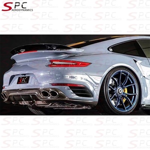 SPC diffusore posteriore in fibra di carbonio per <span class=keywords><strong>Porsche</strong></span> <span class=keywords><strong>991</strong></span>.1 <span class=keywords><strong>991</strong></span>.2 Turbo in fibra di carbonio Spoiler posteriore per <span class=keywords><strong>Porsche</strong></span> 911 <span class=keywords><strong>991</strong></span> paraurti posteriore - Product Image 4