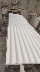 Hotel decorativo balaustre in pietra calcarea Beige artificiale ringhiere durevole scala <span class=keywords><strong>balcone</strong></span> moderno stile europeo balaustre disegni - Product Image 5