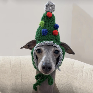 Bonito <span class=keywords><strong>gorro</strong></span> <span class=keywords><strong>de</strong></span> Halloween para mascotas, <span class=keywords><strong>gorro</strong></span> para perros con logotipo personalizado, etiqueta tejida hecha a mano, <span class=keywords><strong>gorro</strong></span> <span class=keywords><strong>de</strong></span> punto <span class=keywords><strong>de</strong></span> invierno con bola, bulldog, mascota, <span class=keywords><strong>perro</strong></span>, mascota - Product Image 4