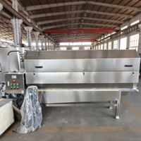 Máquina de Filtración de Tambor Rotatorio de Flujo Interno para Acuicultura, Equipo de Filtración de Microfiltro para Tratamiento de Agua en Piscifactorías