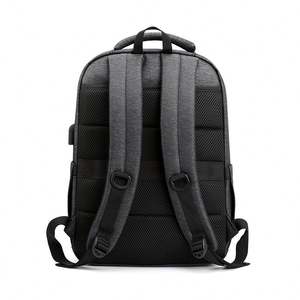 Sac à dos d'ordinateur portable personnalisé OEM Mochila Antirobo pour étudiants, hommes, école, affaires, chariot avec USB - Product Image 4
