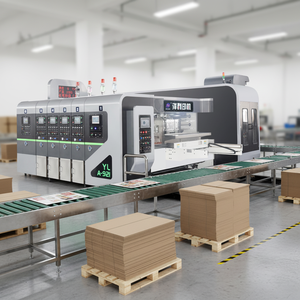 定制高速自动五色瓦楞纸板数码印刷机 - Product Image 1