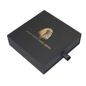 Caja Rígida para Regalo con Logotipo Personalizado en Dorado y Negro, con Forro de Esponja Reciclable, para Calzado, Cabello, Cámara, Electrónica de Consumo - Product Image 4