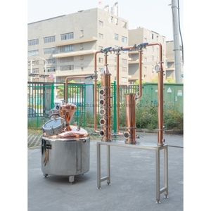 Venta Directa de Fábrica: Destilador de Alcohol de Cobre y Acero Inoxidable de 500L con Motor para Whisky, Voltaje/Potencia/Logotipo Personalizables Disponibles - Product Image 1