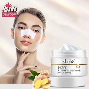 New Style Blackhead Remover Nose Mask Pore Strip Black Deep Cleansing Skin Care White Cream Nose Peeling Mask