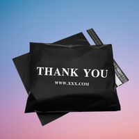 Sacs d'expédition en polyéthylène durables avec logo imprimé personnalisé, enveloppes auto-adhésives, imperméables, résistantes aux déchirures, 2,5 mil, boutique, postales