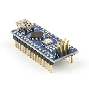 Papan pengembangan NANO V3.0 Pro Mini ATMEGA328 pengendali mikro modul elektronik Kit UNO R3