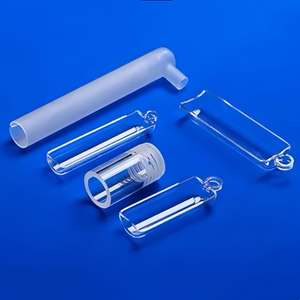 Hochtemperaturbeständiges und Korrosionsbeständiges Quarzrohr, Optisches Quarzglasrohr für den Ofenbau, Transparentes Quarzglasrohr - Product Image 5