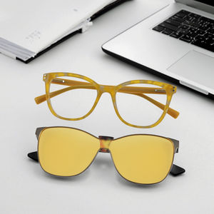 Nouveauté lunettes de soleil polarisées UV400 <span class=keywords><strong>Clip</strong></span> sur cadre 2025 acétate boîtier personnalisé lunettes <span class=keywords><strong>Clip</strong></span> magnétique sur lunettes - Product Image 6