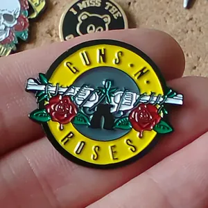 Custom Craft Rock Band Enamel Pin Personalized Music Series Cartoon Brooch Lapel <strong>Badge</strong> For Backpacks Gifts - Product Image 6