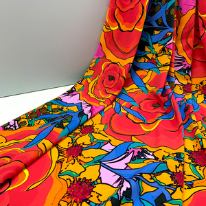 Vải bơi thun co giãn bốn chiều in họa tiết báo đốm kỹ thuật số, 20% nylon, 80% spandex, sẵn sàng giao hàng - Product Image 2