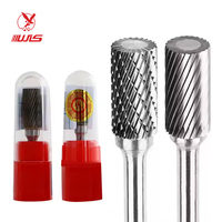 Fraise rotative en carbure de type A Hongyi, tête de meulage diamantée, outil de sculpture sur bois et fer, fraise en carbure