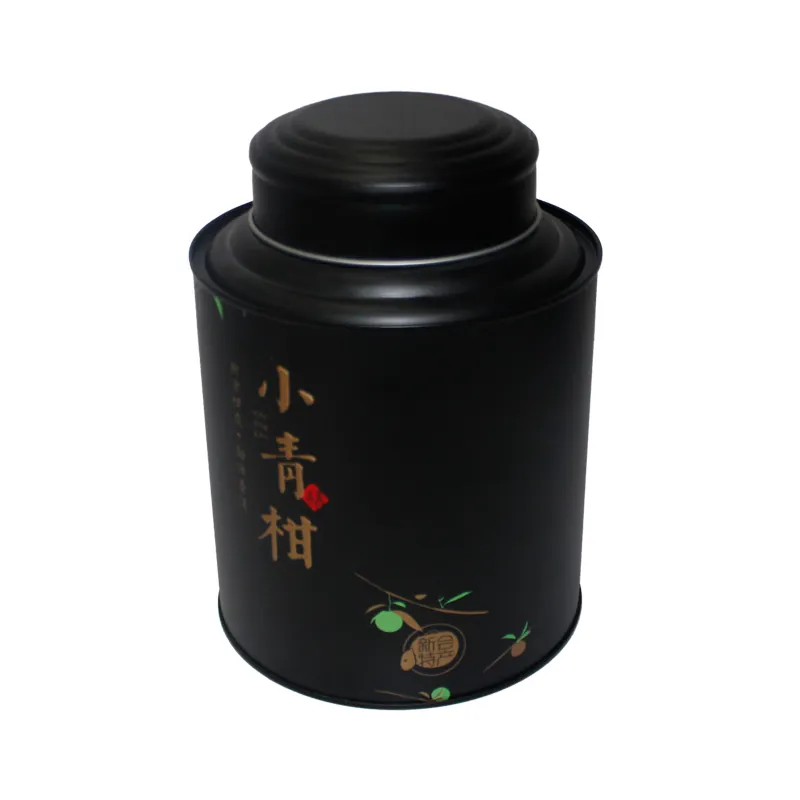फैक्टरी मुक्त नमूना 148*200 मिमी उभरा हुआ टिन कैन गोल धातु चाय कॉफी टिन कैन पैकेजिंग अंडा रोल खाद्य टिन कैन डबल ढक्कन के साथ