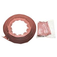 Bordure de pelouse en plastique No Dig Landsfeeder Kitg Kit Clôture de jardin Irotraveleclothder Brocup Distributeur Bordure Livré en PVC Noir