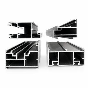 Perfiles de Puerta de Aluminio Personalizados OEM ODM, Perfiles de Aleación de Aluminio Extruido de Precisión para Puertas Interiores y Exteriores - Product Image 1