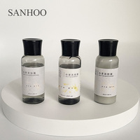 SANHOO Shampoing et revitalisant jetables en gros pour hôtel, mini shampoing et revitalisant pour salle de bain, ensemble d'articles de toilette d'hôtel de luxe