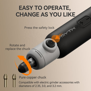 Stylo de gravure 18W Vmyth <span class=keywords><strong>IPen</strong></span> E3, moteur sans balais, 8 vitesses 22000 tr/min, Type-C 1500 mAh, 65 embouts, pour bijoux, bois, bricolage - Product Image 2