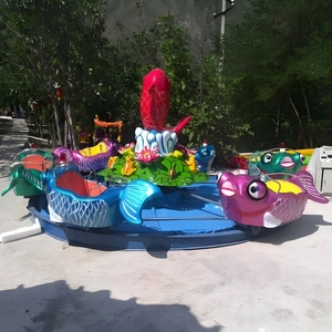 <span class=keywords><strong>Manège</strong></span> <span class=keywords><strong>de</strong></span> parc d'attractions à thème océanique et sous-marin, aventure familiale en plein air, carrousel poulpe rotatif - Product Image 2