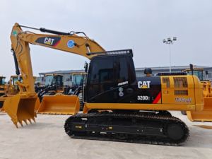 Excavadora de cadenas Caterpillar 320D2L usada, barata, de Japón, excavadora de tierra de 20 toneladas, excavadora mediana Caterpillar 320D2 de 20 toneladas - Product Image 4