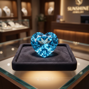 "Rose Cut Naturel Ciel Bleu Topaze" En Gros Prix Usine De Haute Qualité À Facettes Lâche Pierres Précieuses | CERTIFIÉ SEMI PRÉCIEUX | - Product Image 2