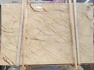 Sofita กระเบื้องหินอ่อนลายทอง, ปูพื้นหินอ่อนที่มีเส้นเลือดสีน้ำตาลทอง - Product Image 5