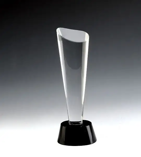 Wholesale Crystal Trophy Award Custom Glass Star Shape Award Trophies Crystal Glass Award Trophy