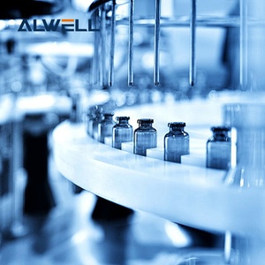 Hot lỏng tự động lọ nhỏ giọt chai bằng miệng chất lỏng xi-rô điền đóng nắp máy dán nhãn ổ đĩa điện PLC Core cho hóa chất - Product Image 4