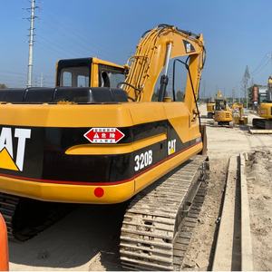 Excavadora sobre orugas barata usada Cat 320B Original Caterpillar excavadora grande de Japón pintura Original en buenas condiciones - Product Image 1