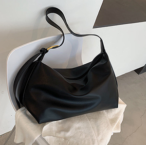 Customizable women's PU leather handbag, new large capacity fashionable women's shoulder bag - Product Image 5