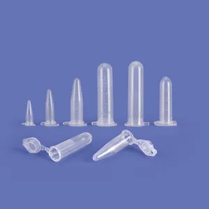 0.5ml Microcentrifuge Tubes With Safe-Lock Cap Conical Bottom Centrifuge Tubes PP Material
