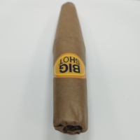 Haute qualité marron Jumbo faux cigare carnaval accessoire blague jouet idéal pour les fêtes à thème et les représentations théâtrales