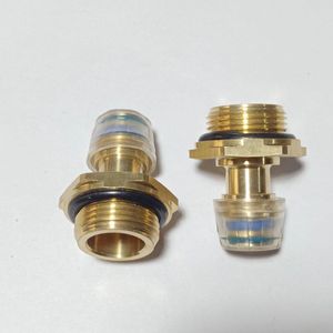 Sinotruk Type 17 <b>Quick</b> <b>Connector</b> M22X1.5 Brass Straight Automotive Pipe Fitting for Heavy Duty Truck Piping - Product Image 3