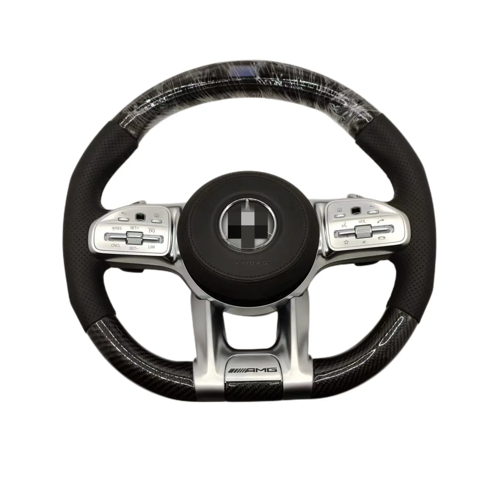 For Mercedes-benz E260 CLS350 SL350 GLA200 SLK350 LED steering wheel assembly racing car game steering wheel