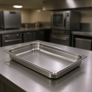 Bac de buffet professionnel Db Wholesale en acier inoxydable, profondeur 2,5 pouces, anti-blocage, lot de 6 pièces pour restaurants et hôtels - Product Image 2