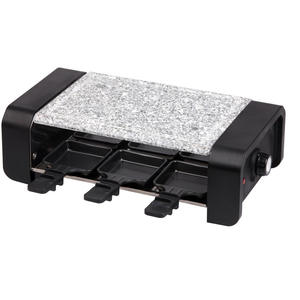 Mini gril à raquette pour <span class=keywords><strong>2</strong></span> personnes, plaque détachable, antiadhésive, électrique, accessoire pour BBQ - Product Image 5