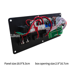 Fabriekslevering 2.0 Kanaal Smart Digitale Eindversterker Bord 12V Bluetooths Audio Luidspreker Printplaat Met Fm <span class=keywords><strong>Bt</strong></span>-Functies - Product Image 4